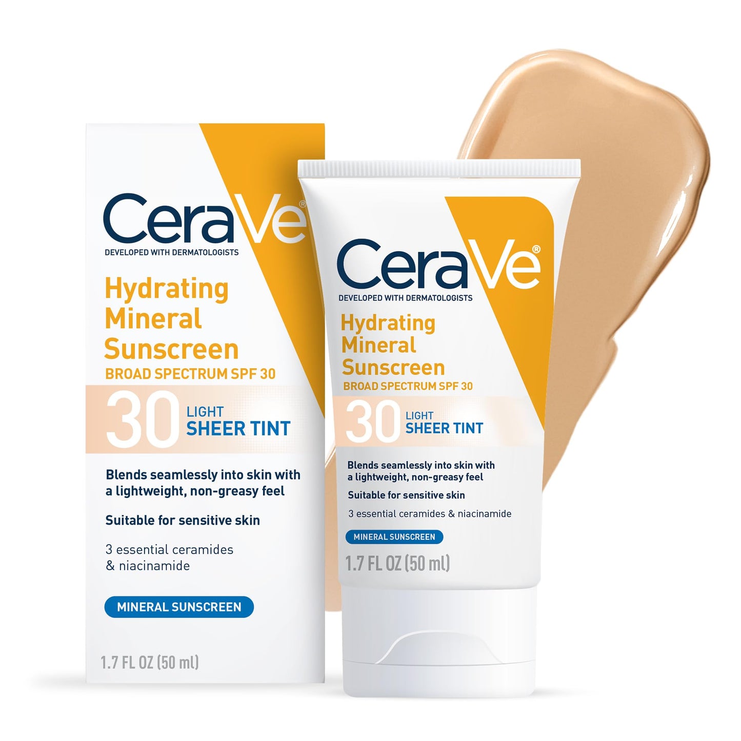 CERAVE HYDRATING SUNSCREEN & SPF MOISTURISER